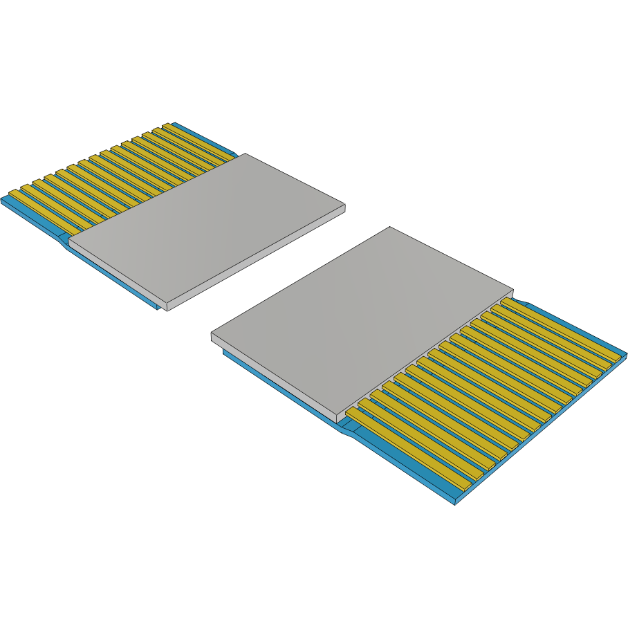 Samtec-FJH-15-D-05.12-4 Flachband Kabelbaugruppen Cable Assembly 0.13m 0.5mm 15 to 15 POS FFC to FFC Bulk