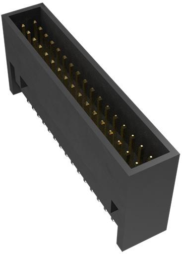 Amphenol Communications Solutions-69916-011LF Steckverbinderleisten und Leiterplattenbuchsen BergStik® 2.54mm, Board to Board connector, Vertical 2 Row Board-to-Board Stacking Header 30 Positions, 2.54mm Pitch. 0.76 um (30 uin) GXT™ Mating plating