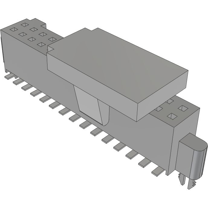 Samtec-SFML-115-02-S-D-LC-P Piastre connettori e prese PCB Conn Socket Strip SKT 30 POS 1.27mm Solder ST SMD TIGER EYE™ Tube