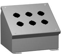 Hammond Manufacturing-1490D3 Cajas, compartimentos y anaqueles Mild Steel Pushbutton Enclosures 30.5mm Holes