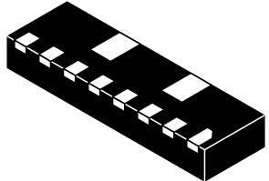 onsemi-ESD7016MUTAG ESE-Entstörer ESD Suppressor TVS Bi-Dir 5V 10-Pin UDFN T/R