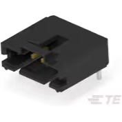 TE Connectivity-5-103635-4 Connector Headers and PCB Receptacles Conn Shrouded Header (4 Sides) M 5 POS 2.54mm Solder RA Side Entry Thru-Hole Box