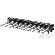 TE Connectivity-1-87233-2 Steckverbinderleisten und Leiterplattenbuchsen Conn Unshrouded Header HDR 12 POS 2.54mm Solder RA Side Entry Thru-Hole Tray