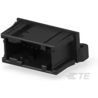 TE Connectivity-1-963539-2 Steckverbinderleisten und Leiterplattenbuchsen Conn Shrouded Header (4 Sides) HDR 18 POS 2.54mm Solder RA Side Entry Thru-Hole Tray