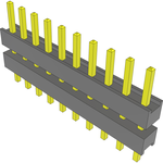 Conn Board Stacker HDR 10 POS 2.54mm Solder ST Top Entry Thru-Hole Bulk