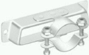 ITT Cannon-DE44994 Backshells Backshell/Clamp 180° DE Shell Size Yellow Chromate Over Cadmium Carbon Steel