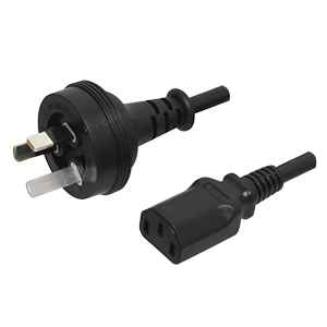 Same Sky (formerly CUI Devices)-AC-C13 AU Cable Assembly AC Power Cable Assembly AC Power Cord 1.83m 19AWG Power to Power 3 to 3 POS PL-F