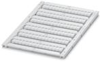 PHOENIX CONTACT-0828742 Steckverbinderzubehör Connector Accessories Terminal Block Marker Straight Polycarbonate White