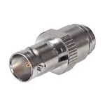 Conn BNC 0Hz to 1GHz 75Ohm Screw ST Panel Mount F Gold Over Nickel Individual