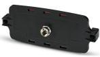 PHOENIX CONTACT-ECS-P-122X169-S-UV1-1M12 null Screw Locking One M12 Faceplate Of The Ecs Family,Color Black (9005),Polycarbonate