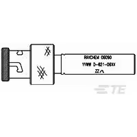 TE Connectivity-916219-000 Raccordement FR Connector Accessories Bus/Stub Terminator Straight