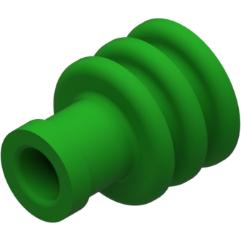 Delphi-10736279 Steckverbinderzubehör Connector Accessories Seal Straight Silicone Rubber Green Automotive