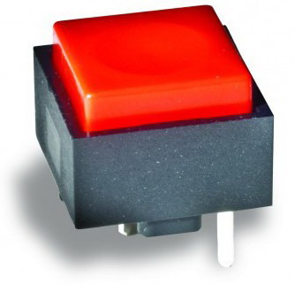 C&K-KS11R27CQD Tecla del conmutador Switch Key OFF Mom SPST 0.025A 50VAC 50VDC PC Pins Thru-Hole Bulk