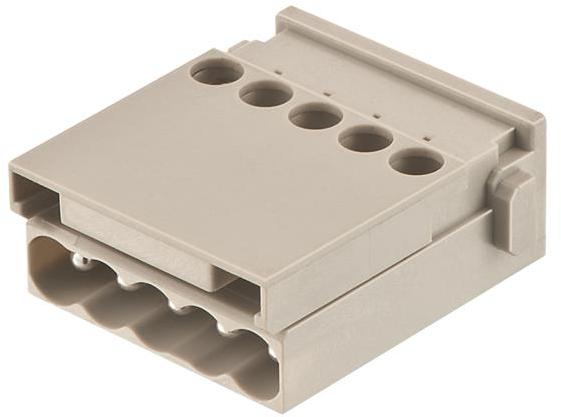 HARTING-09140052601 Raccordement rectangulaire Conn Rectangular M 5 POS Screw ST Cable Mount Han-Modular®