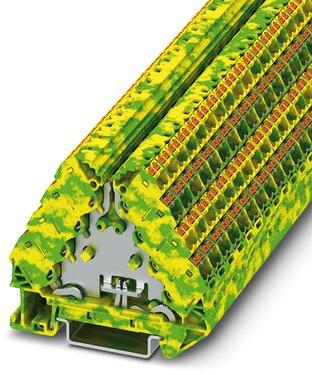 PHOENIX CONTACT-1070018 Connector Terminal Blocks Conn Potential Distributor 2 POS Push-In DIN Rail