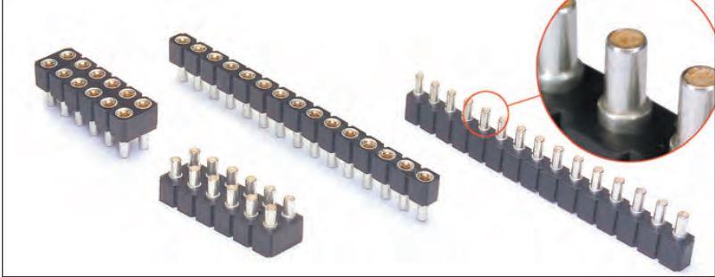 Mill-Max-835-47-058-10-001000 Steckverbinderleisten und Leiterplattenbuchsen Conn Socket Strip SKT 58 POS 2.54mm Solder ST Top Entry Thru-Hole