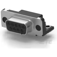 TE Connectivity-745781-4 Connector D-Subminiature Conn D-Sub SKT 9 POS 1.37mm Solder RA Thru-Hole 9 Terminal 1 Port Tray