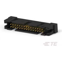 TE Connectivity-2-111446-1 Steckverbinderleisten und Leiterplattenbuchsen Conn IDC Connector HDR 30 POS 2.54mm Solder RA Thru-Hole Tray