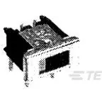 TE Connectivity-1571985-1 Switch Slide Switch Slide ON None ON SPDT Flush Slide 20VAC 20VDC 0.4VA PC Pins Bracket Mount/Through Hole