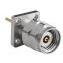 Bulgin Components PLC-RF240A4PCCGM RF-Steckverbinder 2.40mm Series Pin Without Extended, 4 Hole Flange