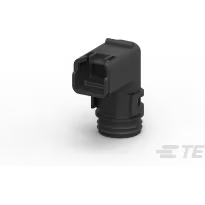 TE Connectivity-1011-256-0205 Schrumpfbalgenadapter Backshell 90° Glass Filled Polyamide