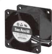 SANYO DENKI-9G0612G101 Gebläse und Lüfter DC Fan Axial Ball Bearing 12V 7V to 13.8V 65CFM 58dB 60 X 60 X 38mm