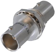 Cinch Connectivity Solutions-UBJ224 RF-Steckverbinder Conn BNC Adapter 0Hz to 3GHz 75Ohm Crimp ST Panel Mount RCP/RCP Gold