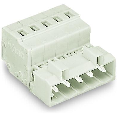 WAGO-721-607/018-000 Steckverbinder, Klemmenblöcke Conn PC Terminal Block M 7 POS 5mm Spring Clamp ST Panel Mount 15A Box