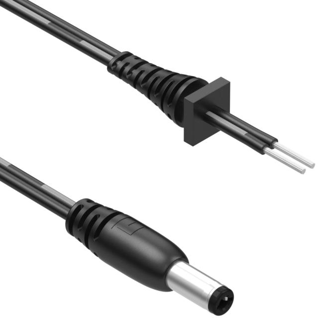 Tensility International-10-02953 Cable Assembly DC Power Cable Assembly DC Power 1.83m 5.5mm/2.1mm Jack 2POS F Crimp 18AWG