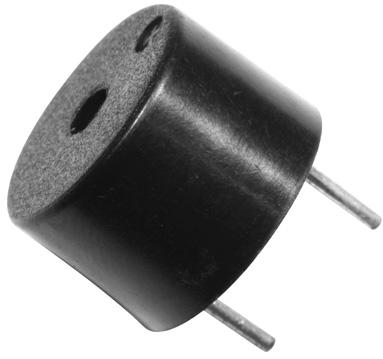 DB Unlimited-IP125012-1 Indicatore e allarmi audio Audio Indicator Piezo 3V 18V 8mA 12V 85dBA Through Hole Pin