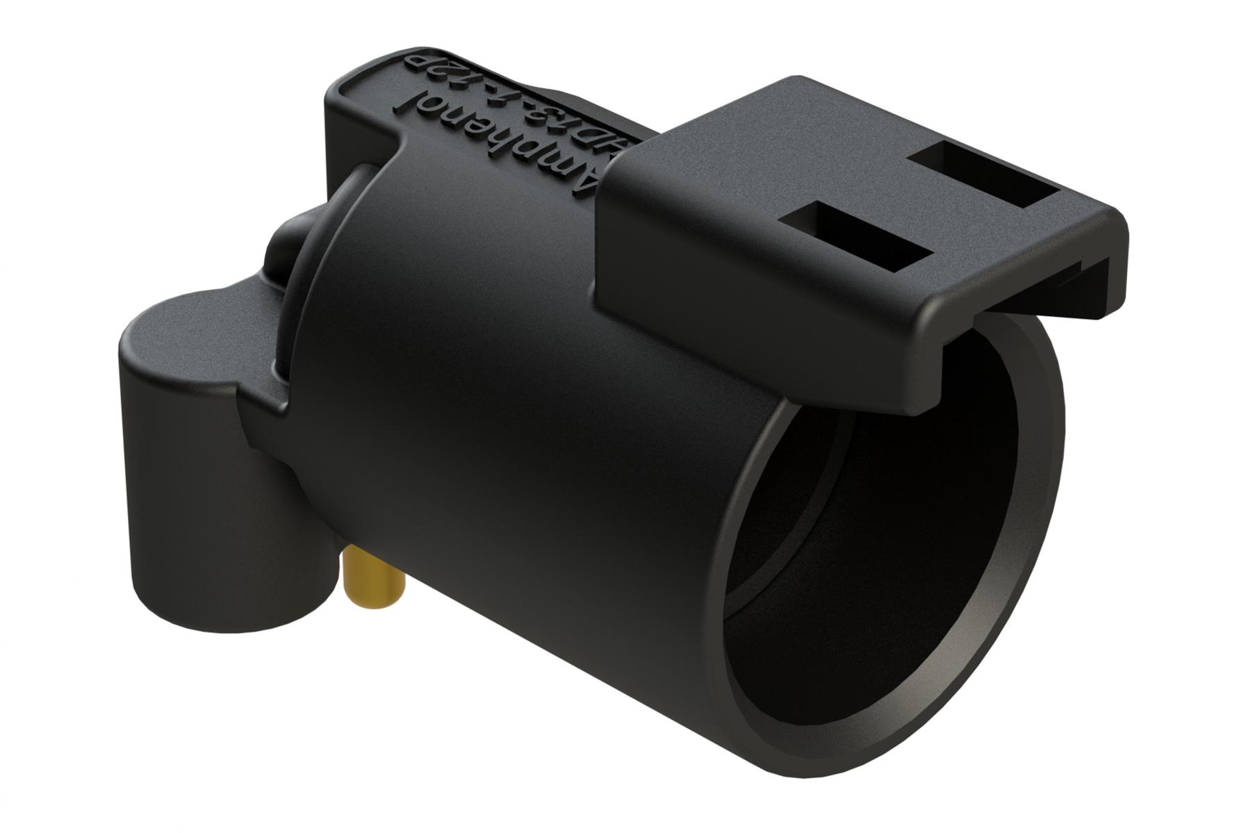 Amphenol-ATFHD13-1-12P-BM11 Conector circular Conn Circular PIN 1 POS Solder RA Thru-Hole 1 Terminal 1 Port Box