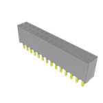 Conn Socket Strip SKT 28 POS 2.54mm Solder ST Top Entry Thru-Hole Bulk