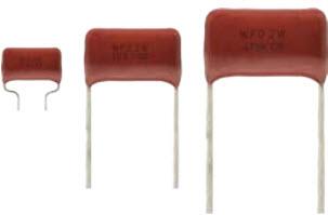 Panasonic-ECW-FD2W125KC Kondensator, Kunststofffilm Cap Film 1.2uF 450V PP 10% (17.5 X 8.5 X 11.6mm) Radial Plastic Rectangular Can 15mm 110°C Tape