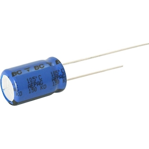 Vishay-MAL217050102E3 Capacitor Aluminum Electrolytic Cap Aluminum Lytic 1000uF 35V 20% (12.5 X 25mm) Radial 5mm 2.2A 8000h 105°C Bulk Automotive AEC-Q200