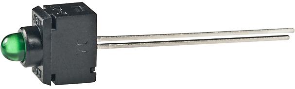 NKK Switches-G01PF Indicadores de conmutador Switch Indicators 2.25VDC 20mA LED Rectangular PC Pins PC Mount