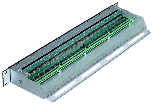 Neutrik Group-NPP-TB-HN Misc Products 2 x 24 TB Jacks, Half Normalled Bottom Row, Solder Terminals
