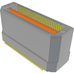 Conn Micro High Speed Terminal Strip HDR 60 POS 0.5mm Solder ST Top Entry SMD Q Strip® T/R