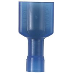 Quick Disconnect Terminal 14-16AWG Brass Blue M 22.9mm Nickel Bottle