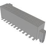 Conn Socket Strip SKT 24 POS 1.27mm Solder ST SMD TIGER EYE™ Tube