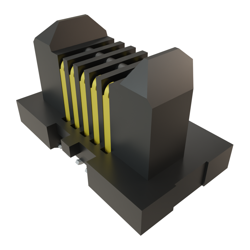 Samtec-ERM8-005-02.0-L-DV-TR Steckverbinderleisten und Leiterplattenbuchsen Conn Micro High Speed Terminal Strip HDR 10 POS 0.8mm Solder ST Top Entry SMD Edge Rate® T/R
