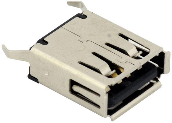 Tensility International-54-00005 Connector USB Conn USB Type A RCP 4 POS 2mm/2.5mm Solder ST Thru-Hole 4 Terminal 1 Port