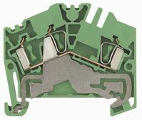 Weidmuller-1772090000 Steckverbinder, Klemmenblöcke Conn Earth Terminal 2 POS Tension Clamp Cable Mount