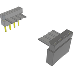 Cable Assembly 0.508m 28AWG 2.54mm 4 to 4 POS IDC Connector to IDC Connector F-M Clamshell