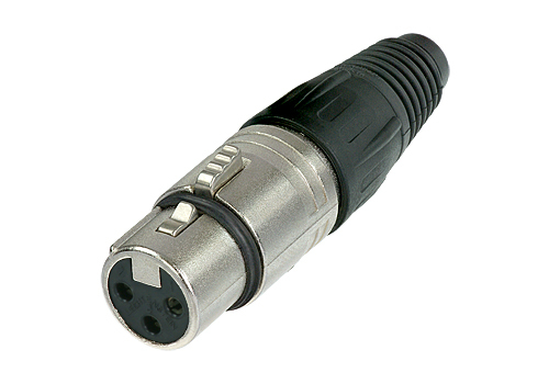 Neutrik Group-NC3FX Steckverbinder für Audio und Video Conn XLR Connector F 3 POS Solder ST Cable Mount 3 Terminal 1 Port