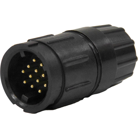 Conxall-W5280-12PG-321 Steckverbinder, rund Conn Circular PIN 12 POS Crimp ST Cable Mount 12 Terminal 1 Port Bulk