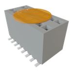 Conn Socket Strip SKT 16 POS 1.27mm Solder ST SMD Tube