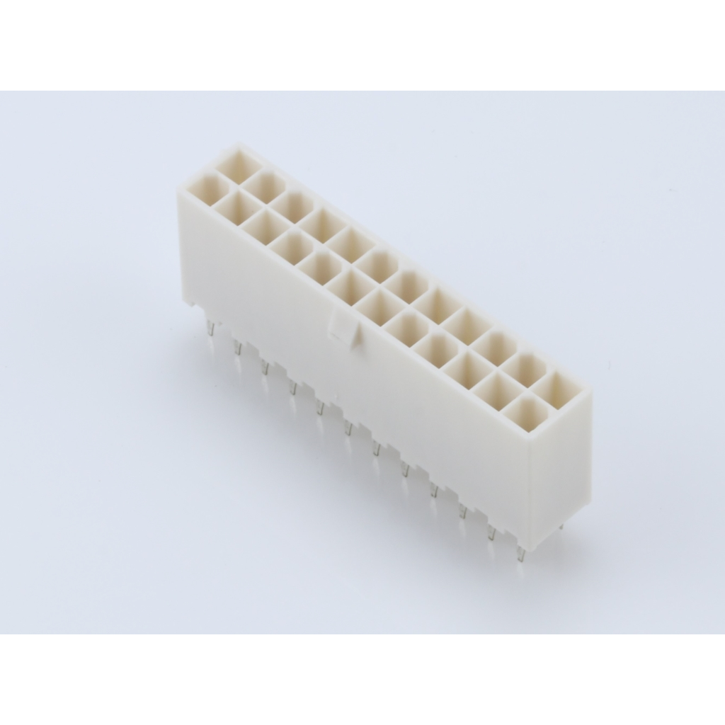 Molex-39-28-8240 Steckverbinderleisten und Leiterplattenbuchsen Conn Wire to Board HDR 24Power POS 4.2mm Solder ST Top Entry Thru-Hole Mini-Fit Jr Bag