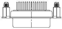 Molex-1731090161 Steckverbinder, D-Sub Conn D-Sub F 9 POS 2.84mm Solder ST Thru-Hole 9 Terminal 1 Port Carton