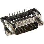 Conn D-Sub M 15 POS 1.37mm Solder RA Thru-Hole 15 Terminal 1 Port