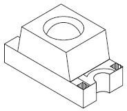 Everlight Electronics-QTLP651C2TR LED LED Uni-Color Red 635nm 2-Pin Chip 1206(3216Metric) T/R